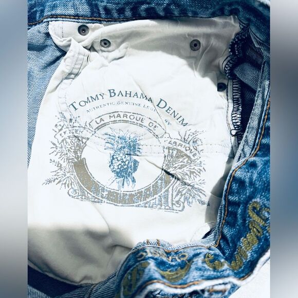 Tommy Bahama jeans classic blue soft denim summer casual resort wear men’s 34/32 - Picture 8 of 9